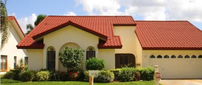 Factory Sell High Quality 50years Warranty Colored Stone Coated Metal Roof Tile