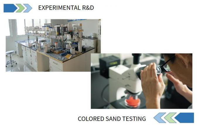 Top Quality High-Temperature Calcined Waterproof Not Fade Weather Resistant Coating Color Sand