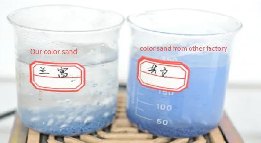 High-Temperature Calcined, Factory Direct Source, Ceramic Colored Sand for Tiles