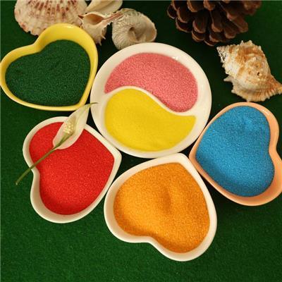China Factory Direct Source, High-Temperature Calcined, Real Stone Coating Colored Sand