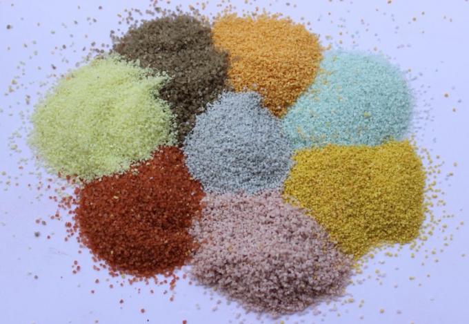 China Factory Supply High-Temperature Calcined Reflective and Insulation Colored Sand