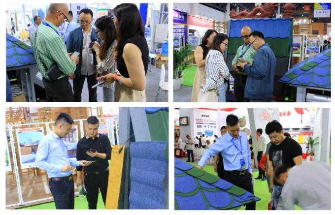 China Factory Direct Provide Colorful Stone Coated Fiberglass Asphalt Roofing Tile