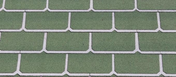 15years Factory Directly Sell Big Flat Shape Colored Stone Coated Asphalt Tiles